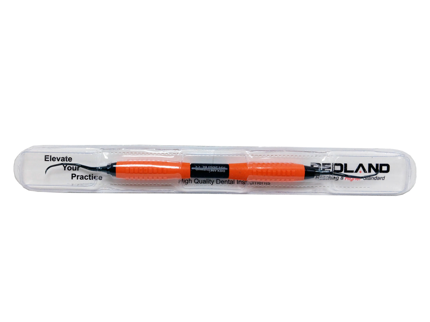 REDLAND Deplaquer/Scaler with Soft Silicon Grip BlackLine