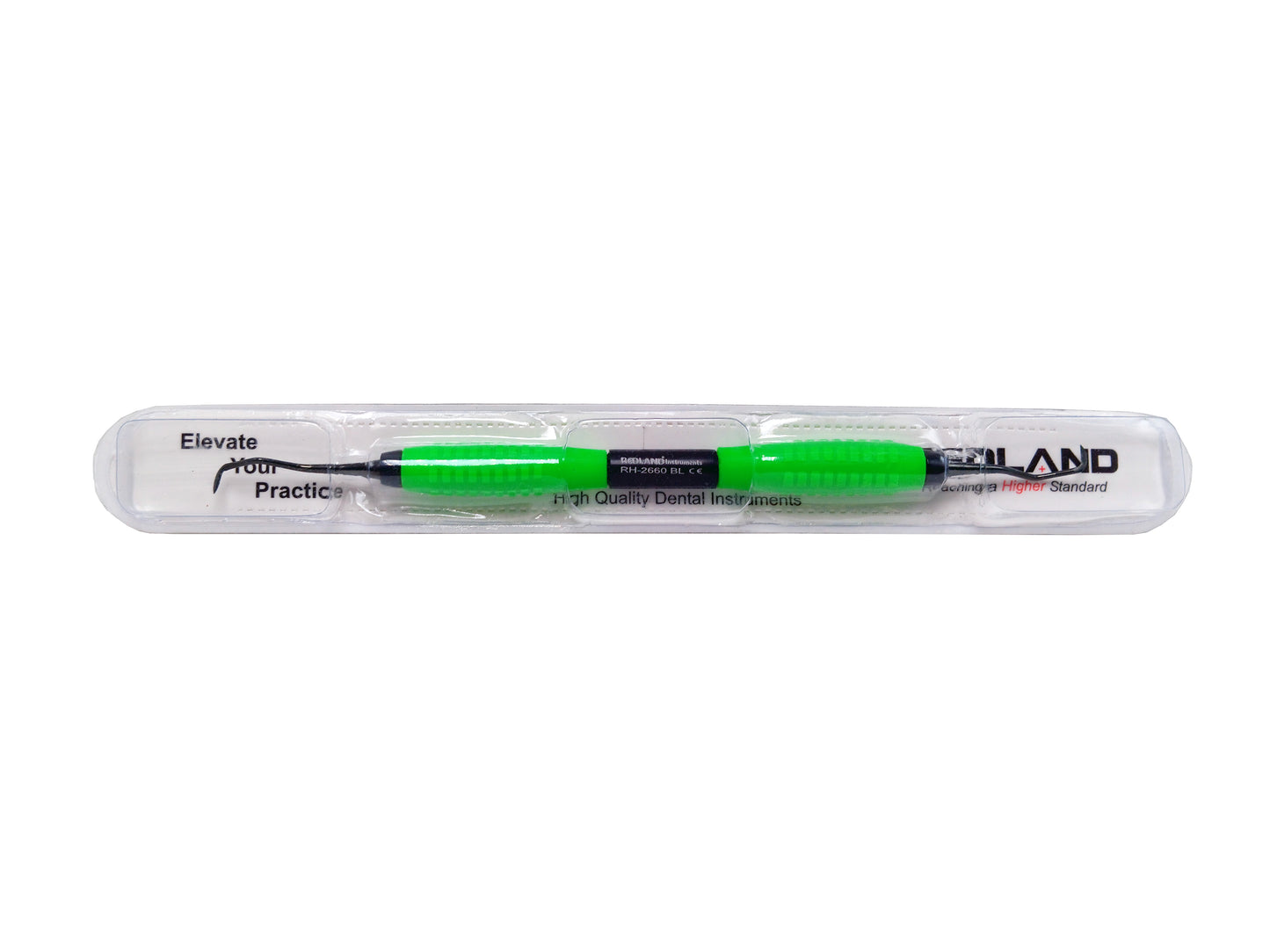 REDLAND Deplaquer/Scaler with Soft Silicon Grip BlackLine