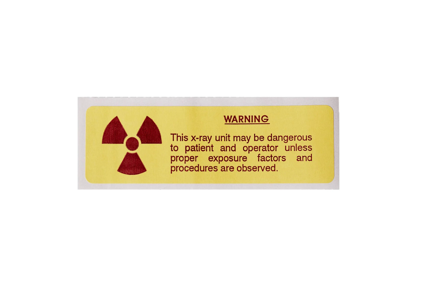 Compliance Training Partners Radiation Caution Labels (40 Pk)