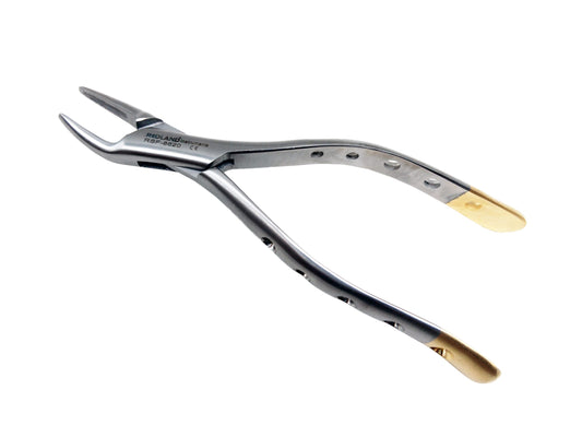 Redland 151 Dental Extraction Forcep English Pattern Lower Universal Goldline RSF-8619-G (2)