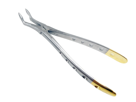 Redland 46L Dental Extraction Forcep English Pattern Modify (Lower Root) Goldline RSF-8610-G