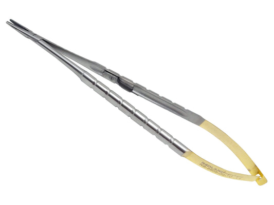 Redland Castroviejo - Micro Needle Holder Goldline TC 18 cm RS-5605-G-D2