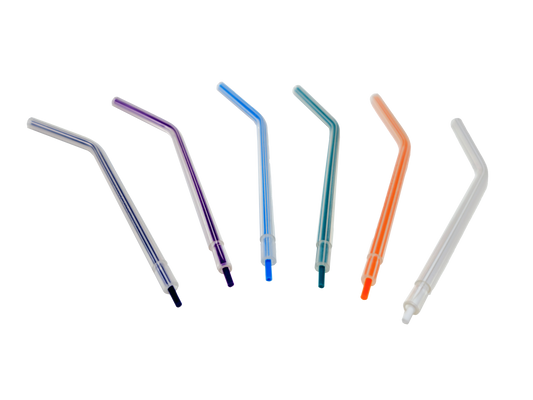 REDLAND Disposable Air/Water 3-Way Syringe Tips (250 Assorted Tips)