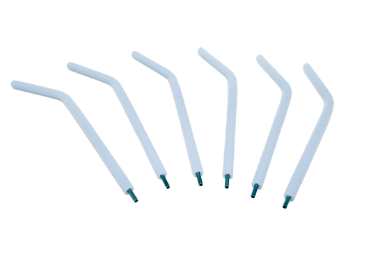 REDLAND Disposable Air/Water 3-Way Syringe Tips (150 Metal Tips)