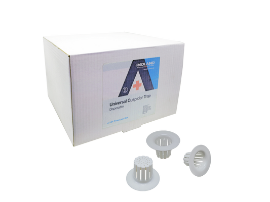 Redland Universal Cuspidor Evacuation Traps (1 box of 144)