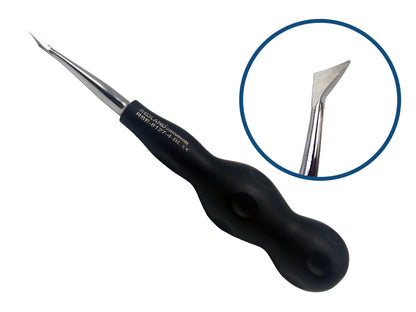 Redland Dental Cryer Elevators (Black Line) w/ergonomic handle & grip