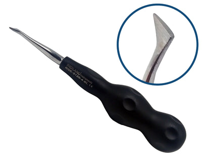 Redland Dental Cryer Elevators (Black Line) w/ergonomic handle & grip