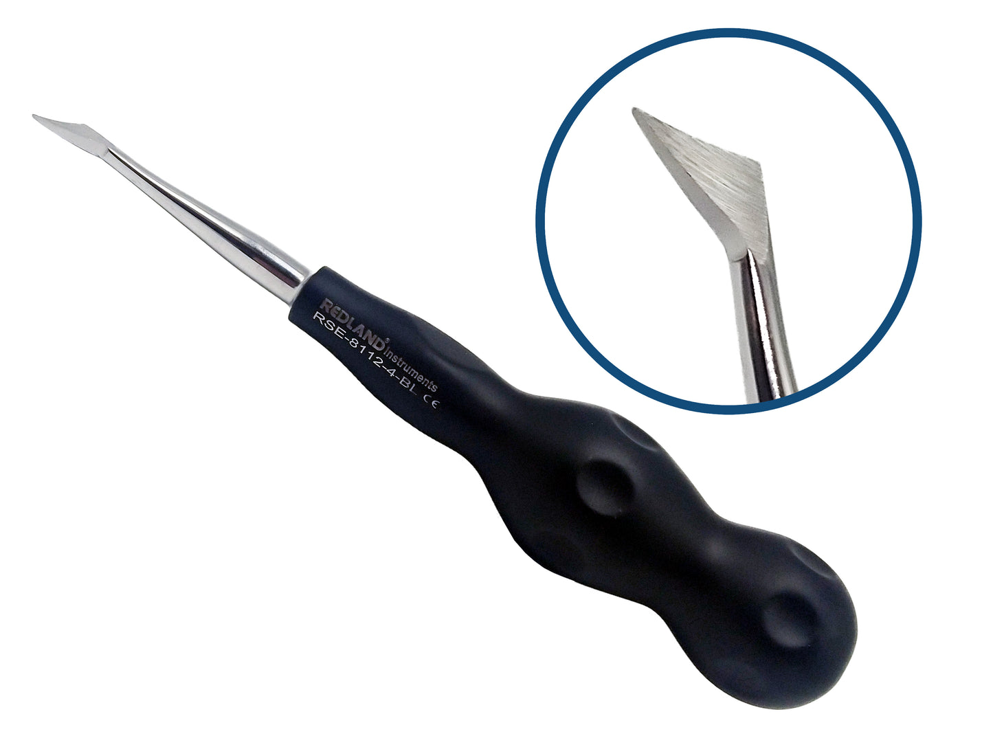 Redland Dental Cryer Elevators (Black Line) w/ergonomic handle & grip