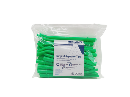 REDLAND SURGICAL ASPIRATOR SUCTION TIPS 25/PACK