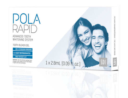 SDI POLA RAPID IN-OFFICE ADVANCED TOOTH WHITENING SYSTEM 3-PATIENT KIT
