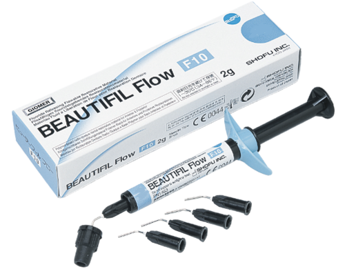 SHOFU BEAUTIFIL Flow F10 High Flow 2gm Flowable Composite with Fluoride