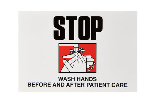 Compliance Training Partners STOP! Wash Hands Label (20 Pk)