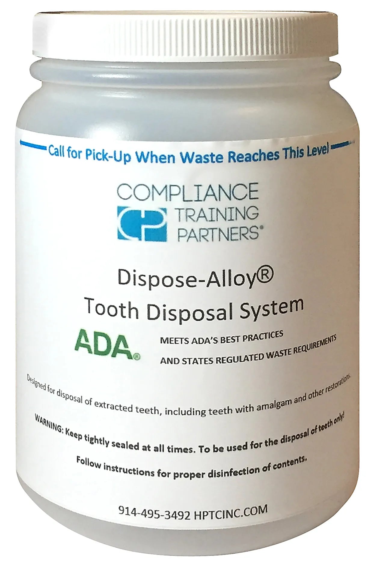 Compliance Training Partners Tooth Disposal System