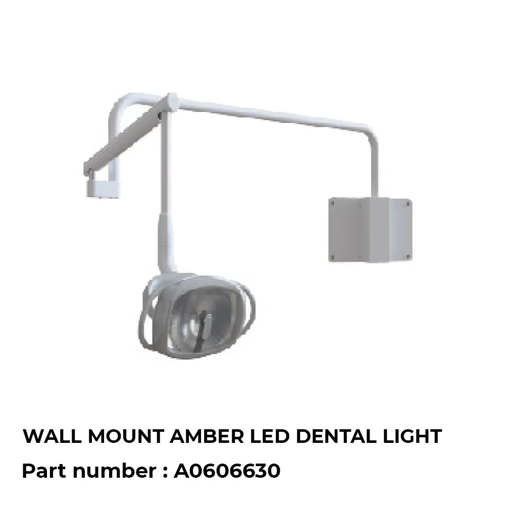 Wall-mount-Amber-LED-Dental-Light