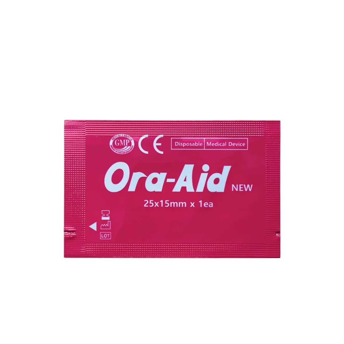 Ora-Aid Attachable Intra-oral Wound Dressing 25x15mm, 20/pack