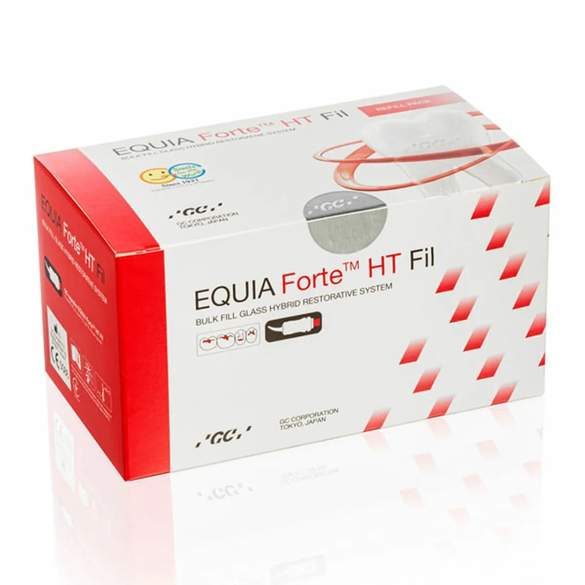 GC Equia Forte Fil BulkFill Glass Hybrid Restorative Capsules (12Pcs)