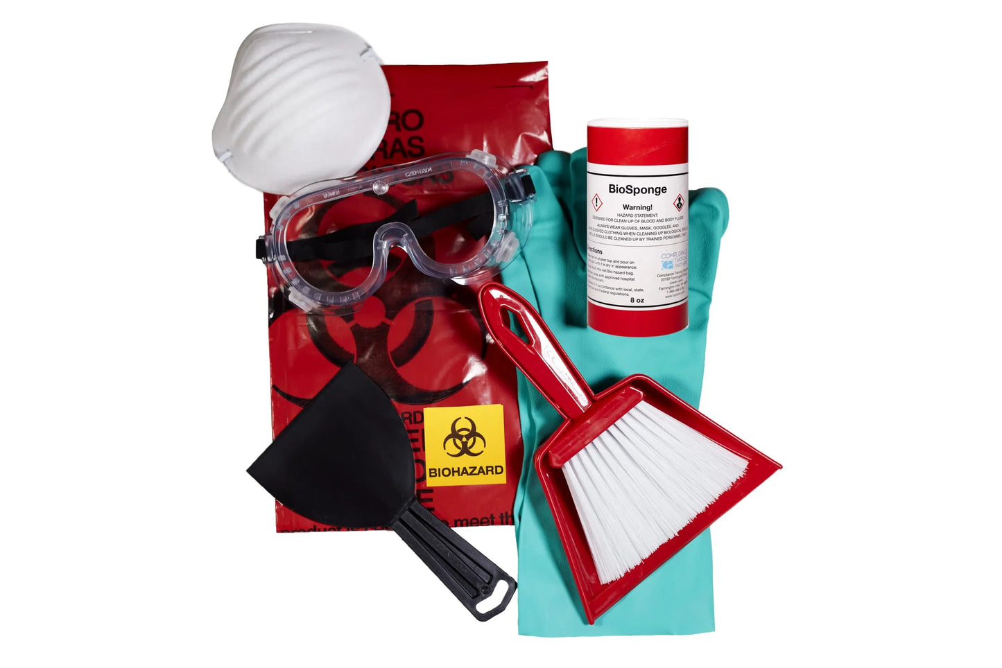 Compliance Training Partners Biological Spill Kit (x2)