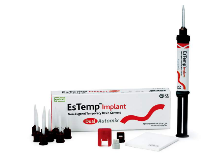 EsTemp Eufenol, Eugenol Temporary Cement Automix (2 X 10G syringe x 2ea EsTemp Eufenol, Eugenol Temporary Cement Automix (2 X 10G syringe x 2ea