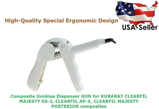 Composite Unidose Dispenser GUN for KURARAY brand composites [Grey color]
