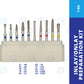 Redland Dental Diamond Bur FG-4104 Inlay & Onlay Preparation Kit 10pcs/Kit