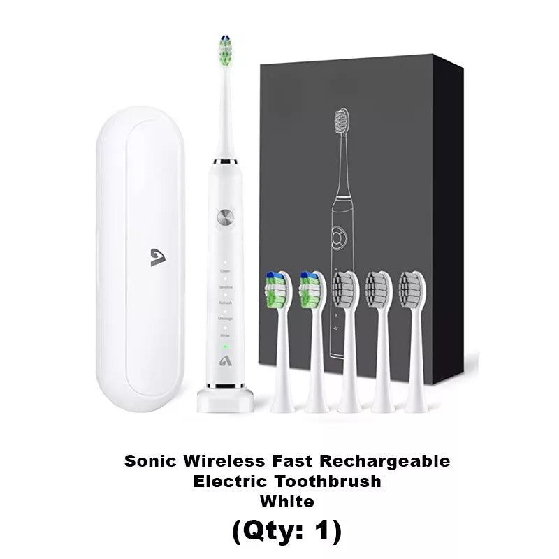 JTF ProAlpha Sonic Wireless Fast Rechargeable Electric Toothbrush