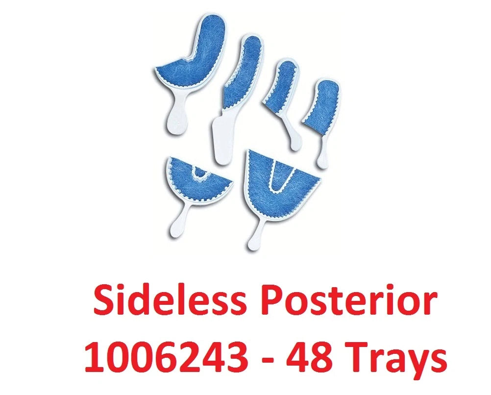 Premier 48 Triple Tray Sideless Posterior Bite Trays Dental Premier