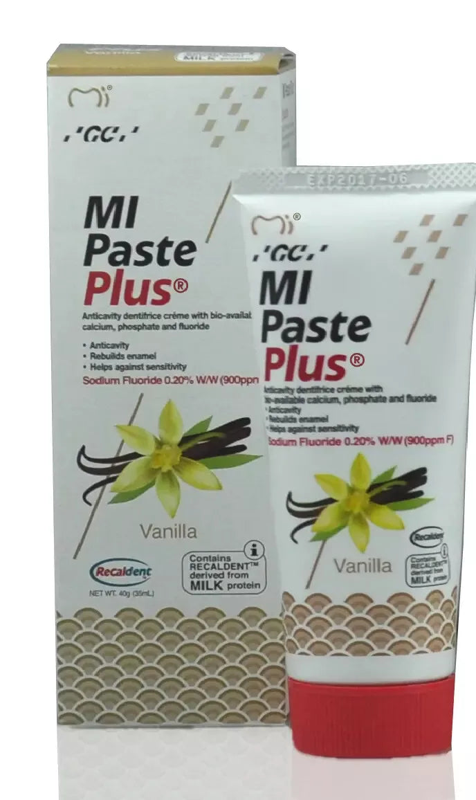 GC MI Paste Plus Topical Tooth Créme with Calcium, Phosphate & Fluoride 40g