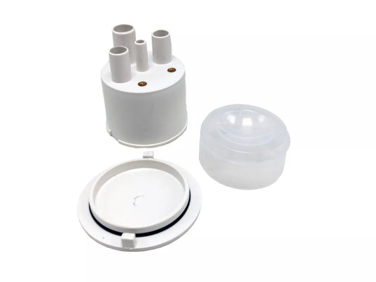 Type A Vacuum Canister Bottom Port Beige 2-1/8" 1Pcs/Bag DCI Type (Pack of 5)