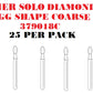 Premier Dental SOLO Premium Diamond Burs EGG SHAPE COARSE 379018C 25pcs