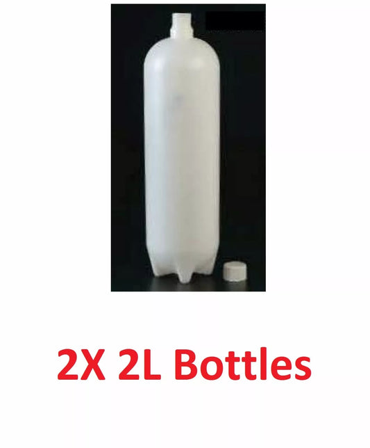 2 X 2L Self Contained Dental High Pressure Water Bottle System Large DCI Type (Pack of 3)