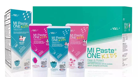 GC MI Paste® ONE Kids Anti-Cavity Toothpaste with Milk Protein 46g/pk, Bio-Cal