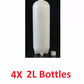 4X 2L Self Contained Dental High Pressure Water Bottle System Large DCI Type (Pack of 2)
