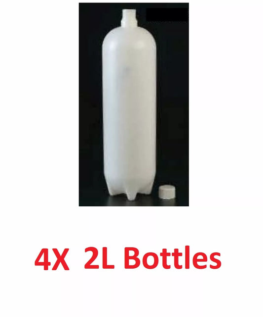 4X 2L Self Contained Dental High Pressure Water Bottle System Large DCI Type (Pack of 2)