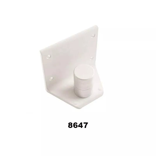 DCI Post Wall Mount for 8733 & 8734, White for Dental, Medical