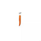 Premier Dental Anatomically Carved 400 Sycamore Wood Wedges Ultra Thin Orange