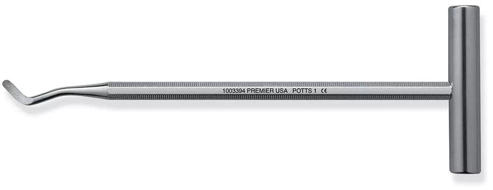 PREMIER Dental Elevator Potts 1 Periodontal & Oral Instrument USA