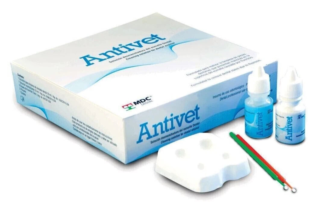 MDC Dental Antivet Kit® Dental Whitening and Enamel Cleaning Kit (146-0010)
