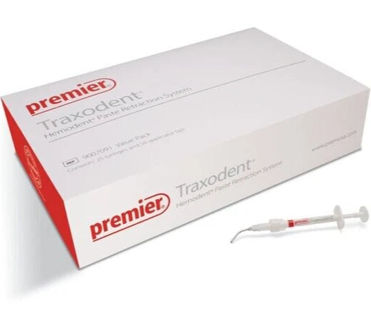 Premier Traxodent Hemodent Paste Retraction System Value Pack
