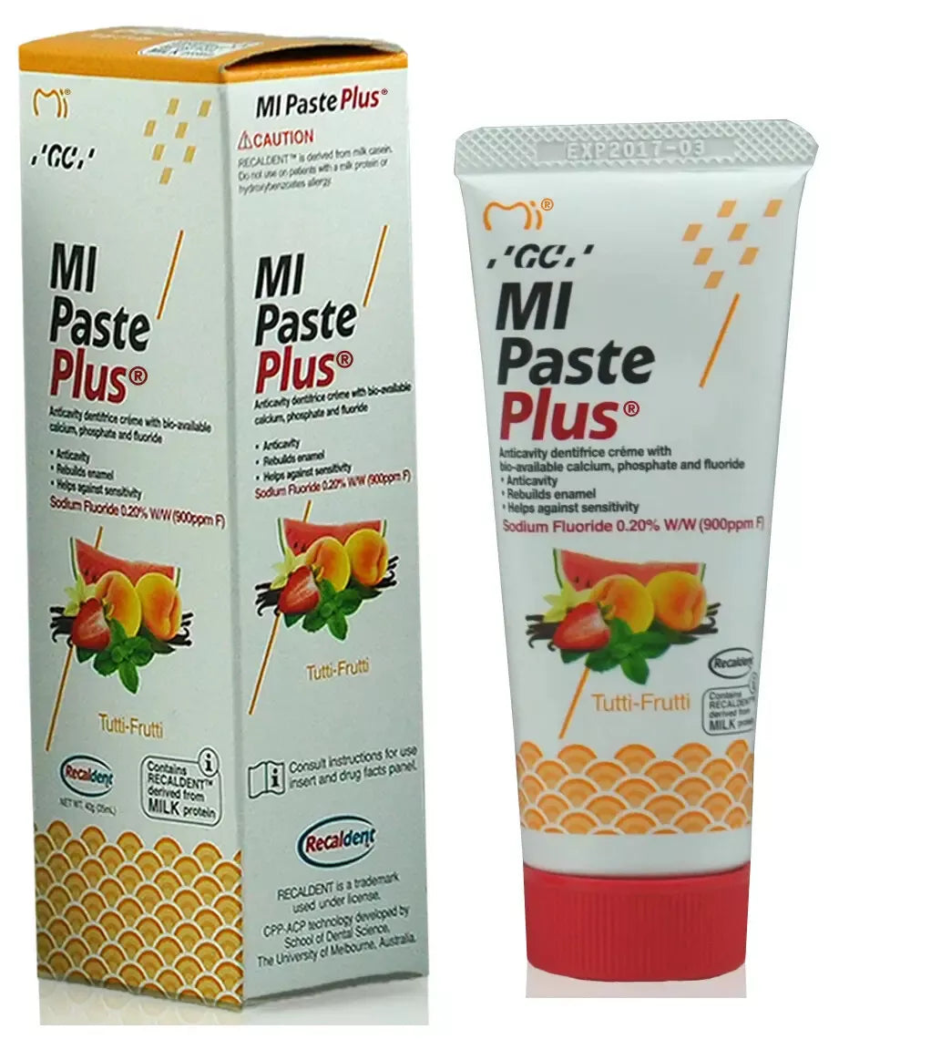 GC MI Paste Plus Topical Tooth Créme with Calcium, Phosphate & Fluoride 40g