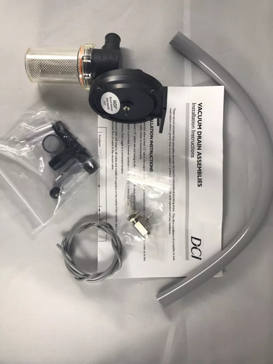 DCI Vacuum Automatic Drain Assembly (VADA) kit for Dental Cuspidor Bowl PN-5851