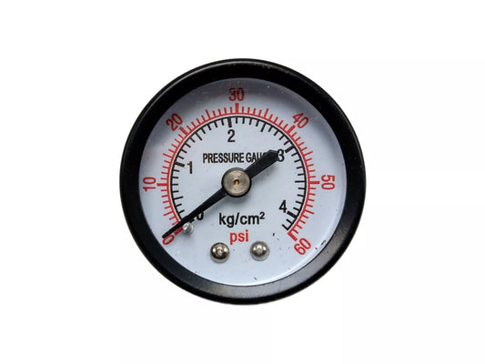 DCI Type Replacement Handpiece Pressure Gauge 1-1/2″ (0–60 PSI) (Pack of 5)