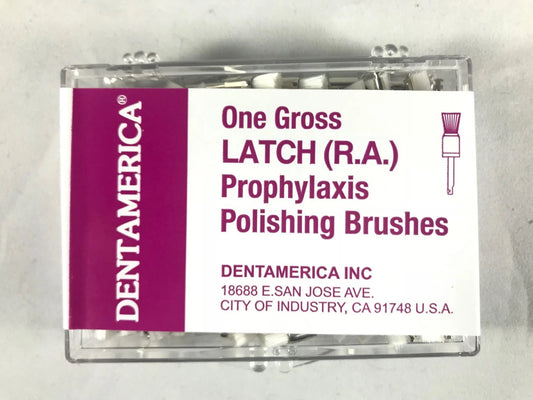 Dentamerica Dental Prophy Prophylaxis Polishing Brushes Latch