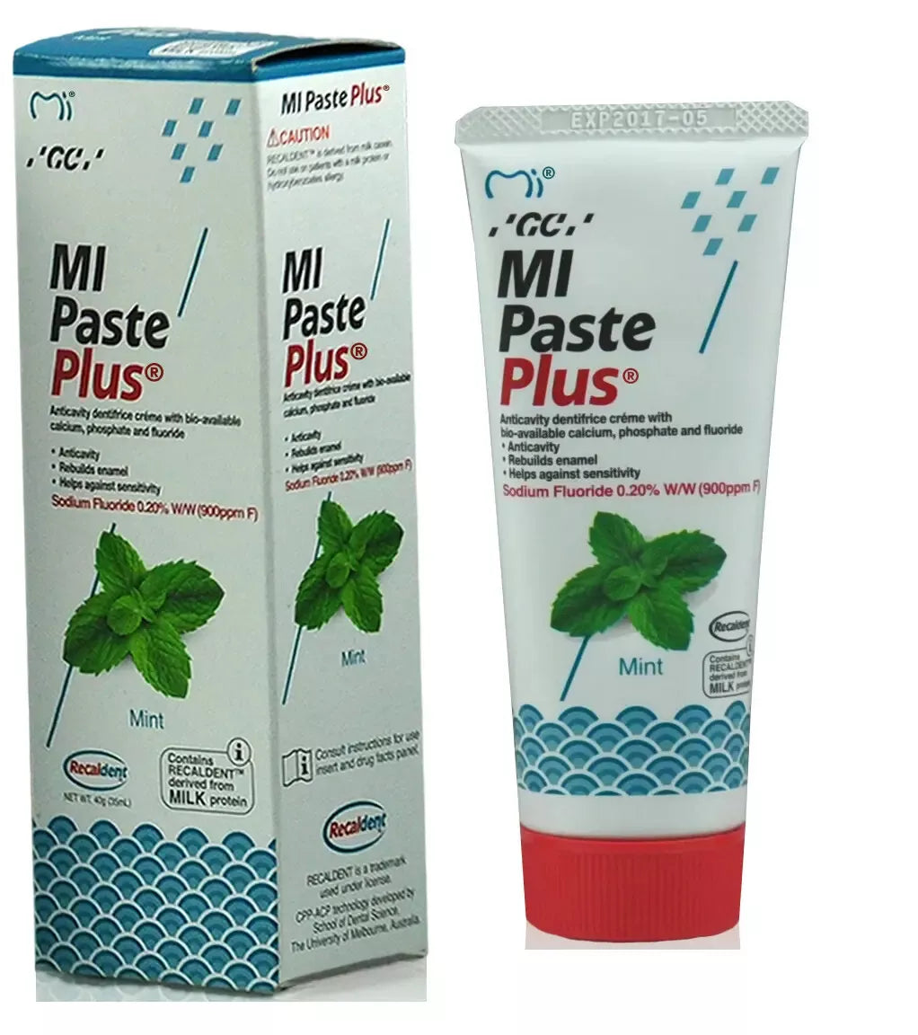 GC MI Paste Plus Topical Tooth Créme with Calcium, Phosphate & Fluoride 40g