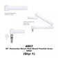 Post Mount Flexible Arms Dental Accessories