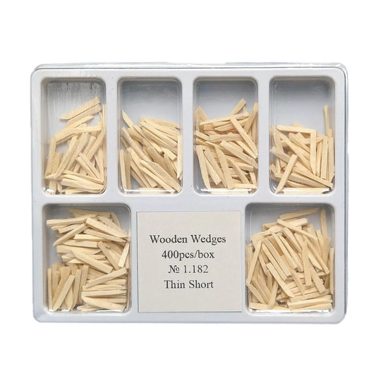 Dental Anatomical Wooden Wedges 400/Bx All sizes Compare to Premier Sycamore