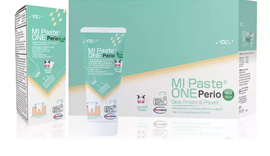 GC MI Paste® ONE Perio Mild Mint Anti-gingivitis Toothpaste with Bio-Cal 42g/pk