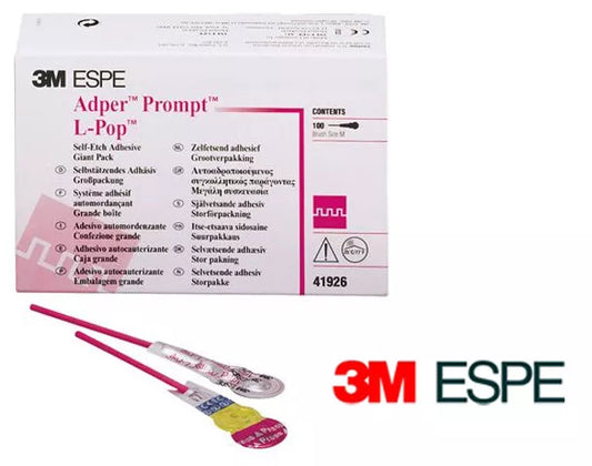 3M™ Adper™ Prompt™ L-Pop™ One-step Self-Etch Adhesive Refill 10-100 applicators