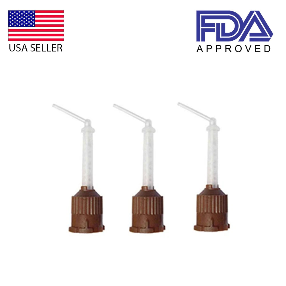 Parkell type Universal Automix Endo Brown Tip Root Canal Tips for Predicta 50/Pk