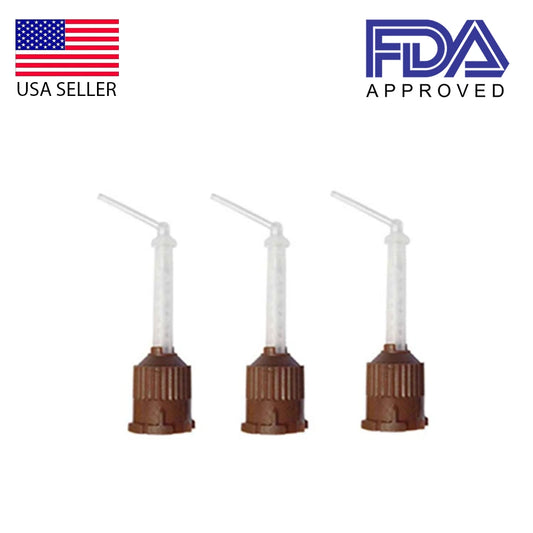 Parkell type Universal Automix Endo Brown Tip Root Canal Tips for Predicta 50/Pk