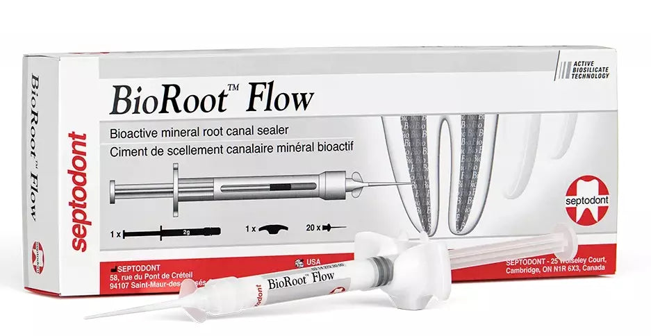 Septodont BioRoot® Flow Bioactive Mineral Root Canal Sealer 2gm Syringe+20 Tips